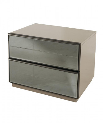 Möbel 2x Nachttisch Holz Konsolen Tische Beistelltische Schlafzimmer Komplett