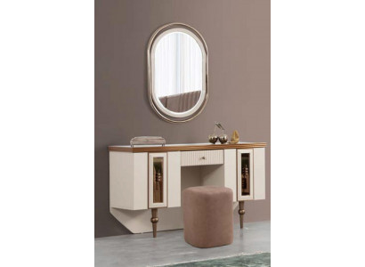  Schminktisch Kommode Konsole Kommoden Holz Modern Schlafzimmer Beige