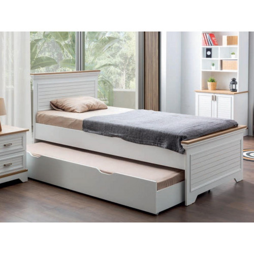 Doppelbett mit Bettschublade Möbel Holz Betten Kinderbett Jugendbett Teeneger