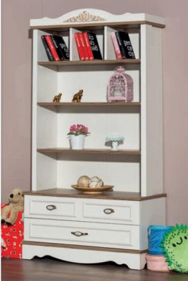 Modernes Schlafzimmer Jugendzimmer Set Bett Nachttisch Bücherregal Tisch 5tlg.