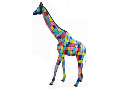 Design Figuren Moderne Dekorationen Garten Giraffe Statue Skulptur Skulpturen