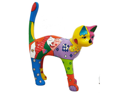 Designer Abstrakte Moderne Figur Figuren Dekoration Katze Skulpturen Dekoration