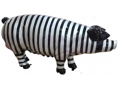 Abstrakte Figur Statue Gartenfiguren Dekoration Statuen Skulpturen Schwein Neu