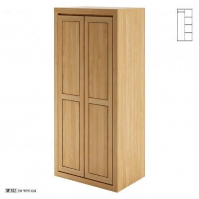 Holz Schränke Garderoben Schlafzimmer Kleider Schrank Echtes Holz Massiv Neu