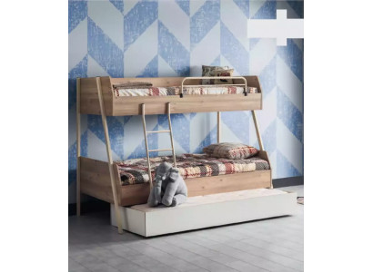 Dreifaches Etagenbett Bett Doppelstockbett mit drei Schlafplätzen