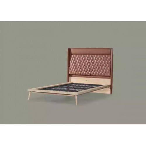 Design Betten Kinderbett Jugendzimmer Bett Holz Gepolstert 120x200cm