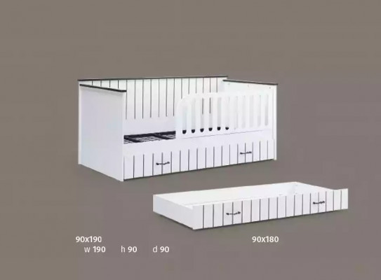 Modernes Möbel Design Kinderbetten Betten Bett weiß Kinderzimmer neu