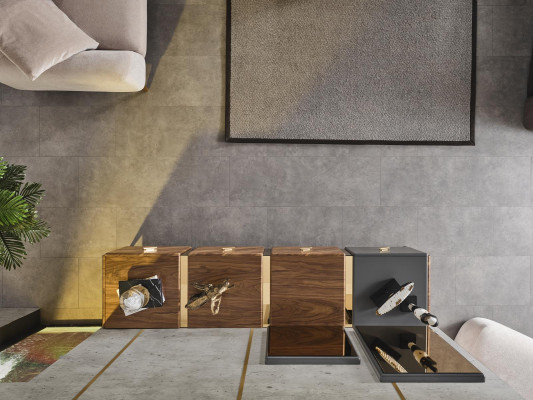 Sideboard Kommode Luxus Schränke Kommoden Wohnzimmer Holz Braun Möbel
