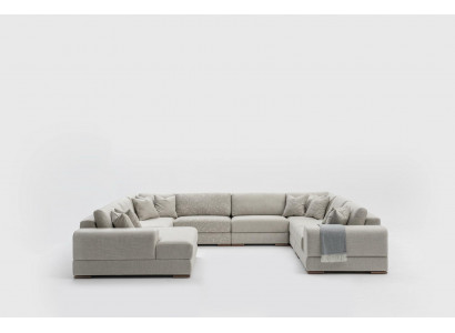 Sofa Couch Design Luxus Wohnzimmer Ecksofa Möbel U Form Wohnlandschaft
