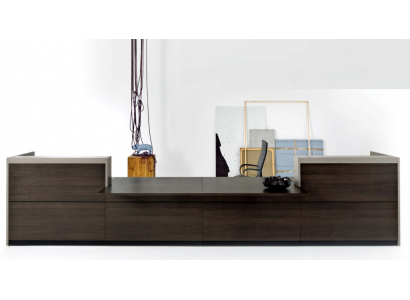 Theke Büro Desk Arbeitstisch Büromöbel Rezeption Empfangstheke Counter Neu