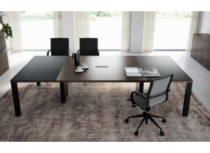 Tische Tisch Büro Design Holz Besprechungs Möbel Konferenztisch Büromöbel Frezza