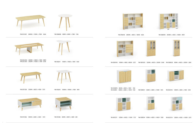 Tisch & Aktenschrank Büroeinrichtung 2tlg. Chef Regal Set Schreibtisch