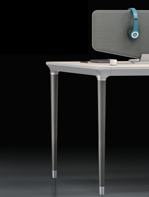 Büro Möbel Einrichtung Ausstattung Tisch Callcenter 4 Arbeitsplätze