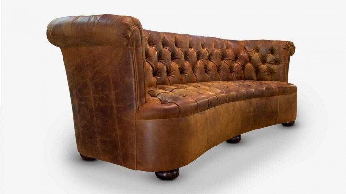 Chesterfield Leder Polster Design Sofa Luxus Couch Klassische Sofa 3 Sitzer Neu