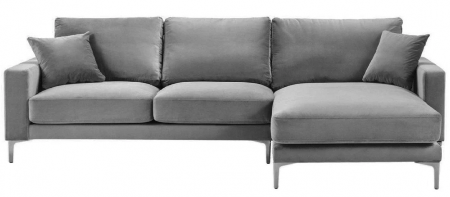 Wohnzimmer Ecksofa Grau xxl Big Kreative Möbel Textill Stoff Chesterfield Sofas