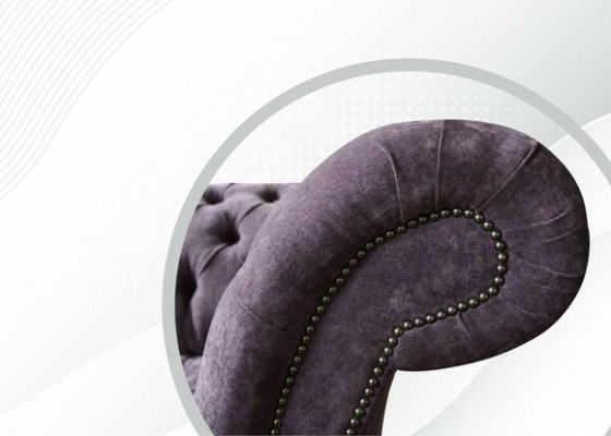 Couch Sofa 4 Sitzer Design Polster Modern Textil Stoff Chesterfield Sofas Neu