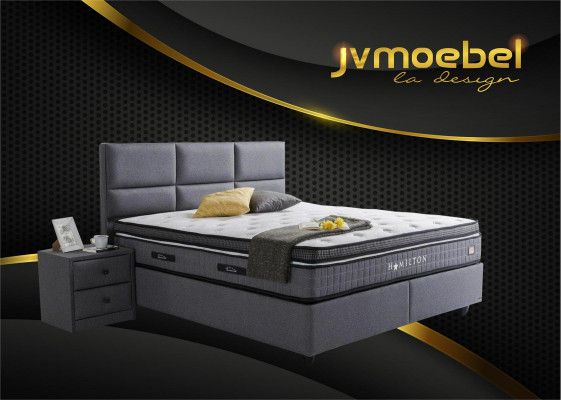 Bettgestell Stoff Möbel Luxury Modern Betten Bett Textil Schlafzimmer Design Neu