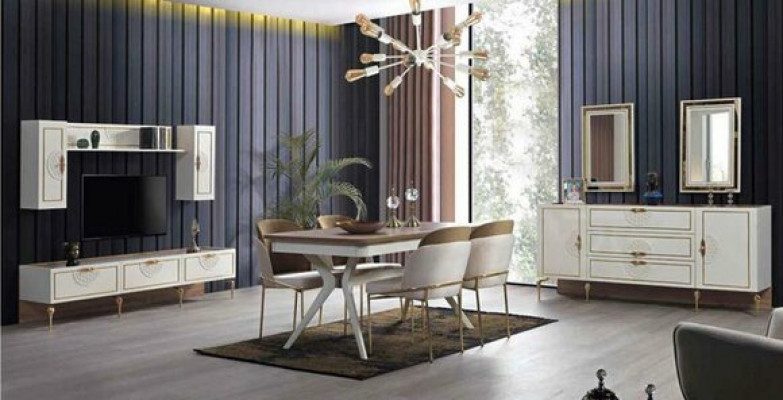 TV Schrank Italienische Möbel Wohnzimmer Kommode Luxus Sideboard