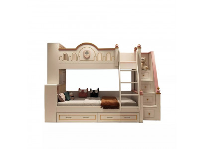 Kinderbett Etagenbett Jugendbett Hochbett Design Modern Bett Kinderzimmer Betten