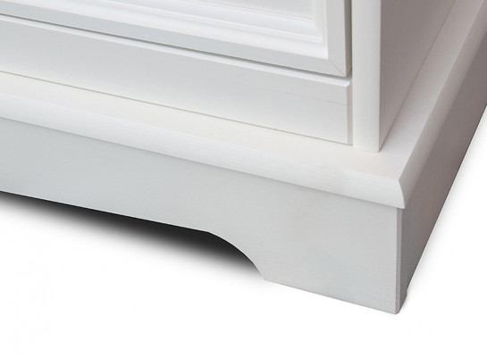 Landhaus Kommode Holz Anrichte Hoch Schrank Schränke Sideboard Kommoden Möbel