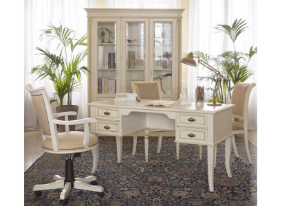 Schreibtisch Büro Tisch Klassischer Designer Office Tische Barock Rokoko Neu