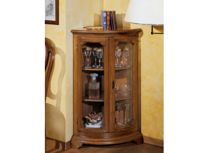 Vitrine Italienische Luxus Möbel Vitrinen Anrichte Schrank Glas Design Schränke