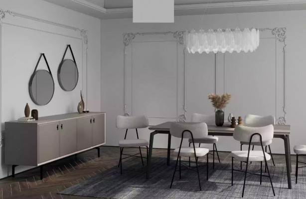 Stuhl für das Esszimmer komfortabel für Interieur und Stil neue Qualität