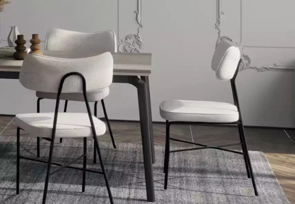 Esszimmer set schicke Möbel Einrichtung 6tlg Essgarnitur Essgruppe Tisch