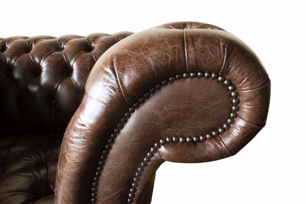 Chesterfield Sessel Klassisch Design Wohnzimmer Polster Einsitzer Stil Möbel