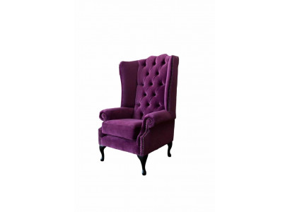 Chesterfield Design Sessel Polster Couch Ohrensessel Couchen 1 Sitzer