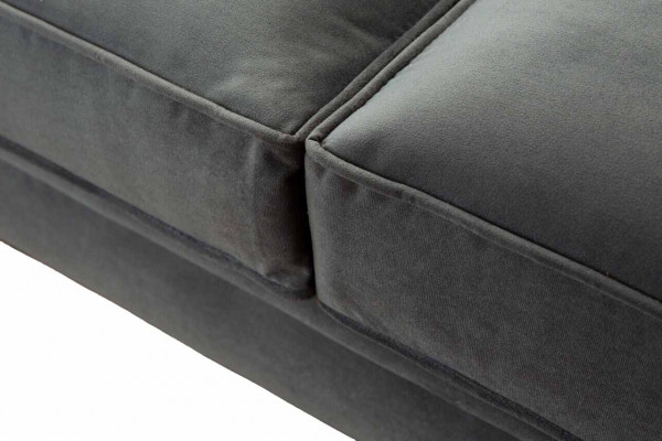 Chesterfield 3 Sitzer Textil Design Sofa Couch Polster Couchen Luxus