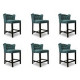 6-er Set Barhocker