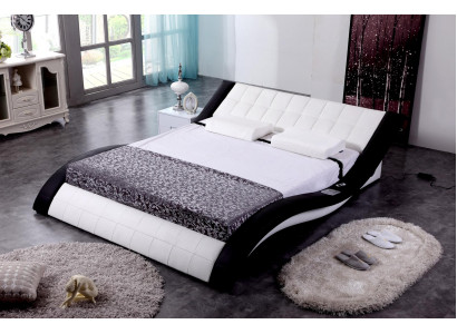 Bett Design Betten Digital USB Luxus Schlafzimmer Möbel Leder Doppel