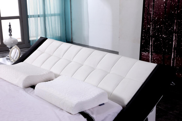 Bett Design Betten Digital USB Luxus Schlafzimmer Möbel Leder Doppel