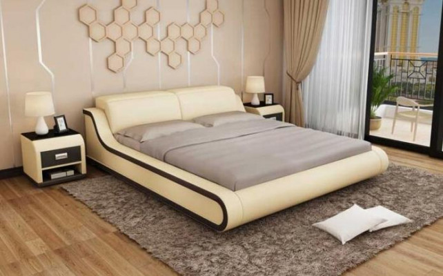 Schlafzimmer Design 180x200 Neu Möbel Luxus Modern Betten Polster