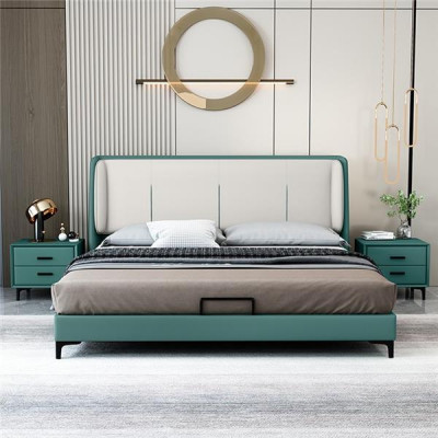 Betten Textil Hotel Luxus Polster Stoff Sitz Italien Designer Bett Schlafzimmer