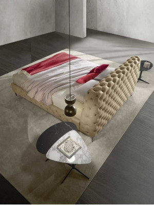 Chesterfield Bett Luxus Betten Holz Bettrahmen Möbel Design Modern Bettgestelle