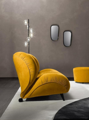 Gruppe Set Sofagarnitur 3+1 Sitzer 2tlg. Möbel Sofas Sessel Luxus Sitz Lila Neu