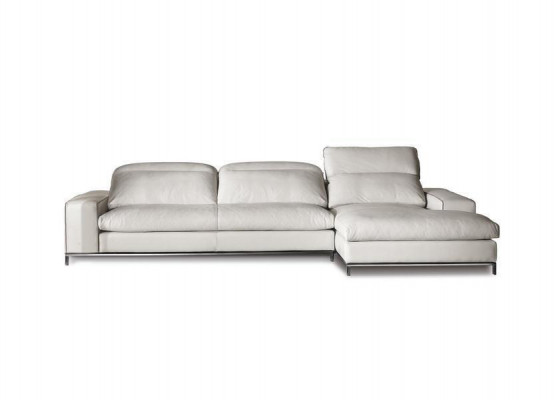 Design Ecksofa L form Couch Polster Leder Sofas Luxus Wohnzimmer Sofa