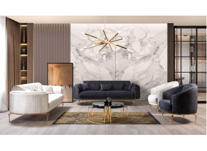 Sofagarnitur 3311 Sitzer Sofa Sessel Sofas Sitz Garnitur Couch Möbel