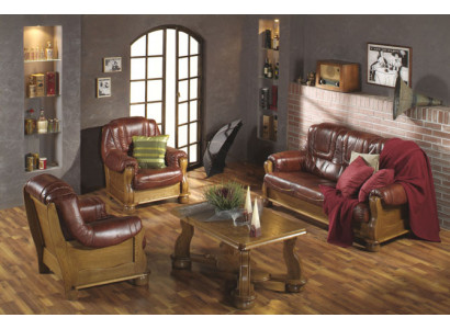 Sofagarnitur 3+2 Sitzer Couchen Klassischer Wohnlandschaft Polster Sofas