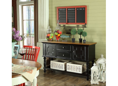 Hochschrank Kommode Anrichte Wohn Esszimmer Kommoden aus Holz Sideboard Anrichte