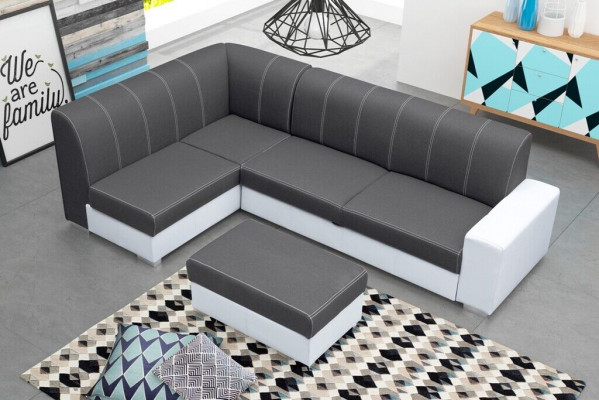 Schlafsofas Ecksofa Sofa Couch Polster Eck Sofas Couchen Wohnlandschaft L Form