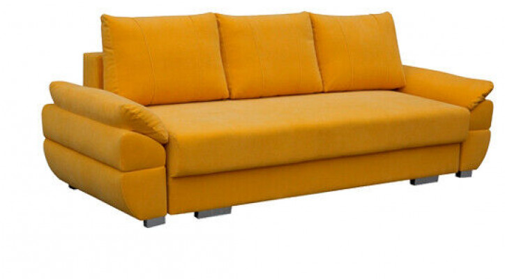 3-Sitzer Schlafsofa mit Klappcouch und Schlaffunktion inklusive Bettkasten