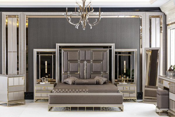 Kommode Beige Luxus Schrank Elegantes Kommoden Stil Modern Möbel Schön Neu