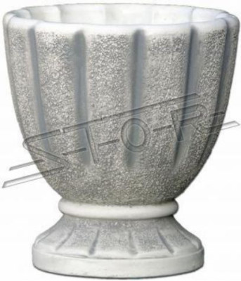 Design Blumentopf Top Deko Planz Kübel Gefäß Töpfe Figur Gesicht Skulptur