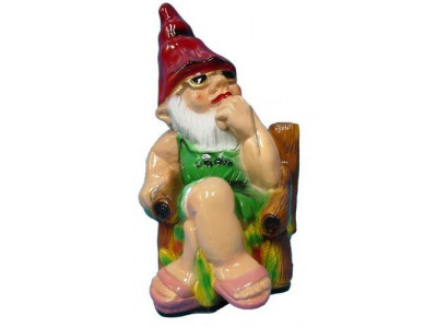 Statuen Zwerg Figur Garten Statue Skulptur Figuren Skulpturen Dekoration 51cm