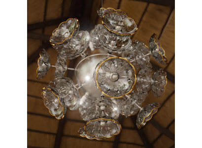 Kristall Kronleuchter Luster Hängeleuchte Leuchte Bohemia Lampe Deckenleuchte