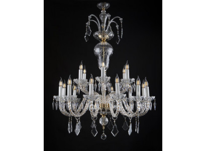 Kristall Kronleuchter Leuchte Lampe Deckenleuchte Luster Hängeleuchte Bohemia