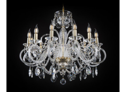 Wohn Ess Zimmer Luster Kronleuchter Deckenlampe Leuchte Lampe Kristall Lampen